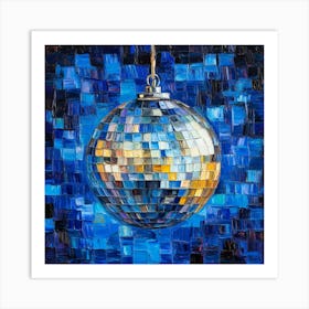 Disco Ball Art 43 Art Print