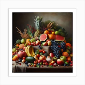 Fruit Art Print