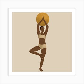 Yoga Art Print