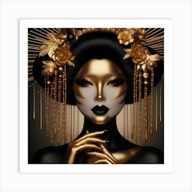 Geisha 195 Art Print