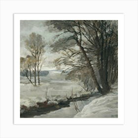 Winter Scene 3 Art Print