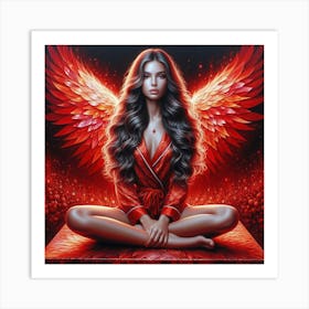 Angel Wings 29 Art Print