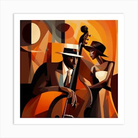 Jazz Lovers 6 Art Print