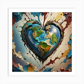 Heart Of The Earth Art Print