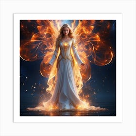 Angel Of Fir Art Print