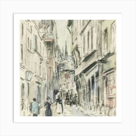 Cities 1 Art Print