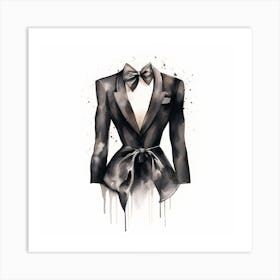 Tuxedo Art Print