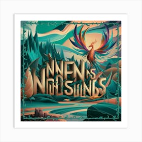 Nenn'S Night Sky Art Print