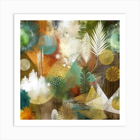 Abstract Painting 46 Art Print