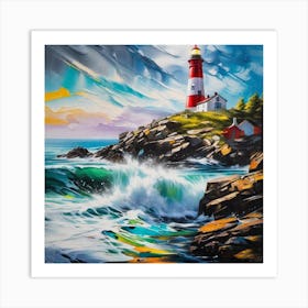 Lighthouse 21 Art Print