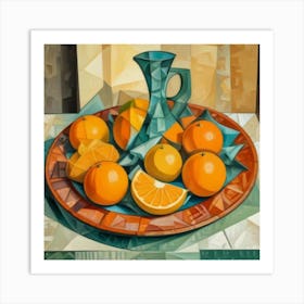 1000013781 Oranges Art Print