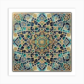 Islamic Tile Patterns Art Print