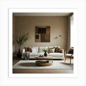 Modern Living Room 41 Art Print