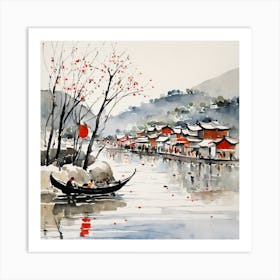 Chinese Painting (27) Art Print