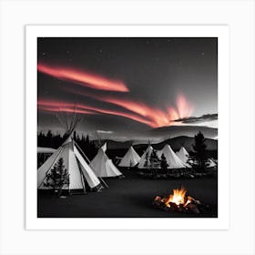 Aurora Borealis 140 Art Print