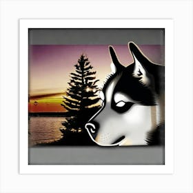 Art for Siberian Husky Lovers Art Print