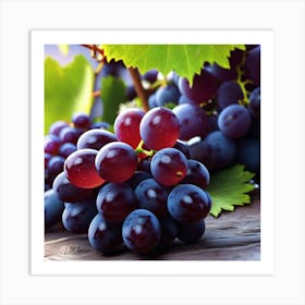 Grapes 5 Art Print