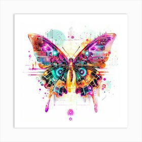 Butterfly - Digital Art Art Print