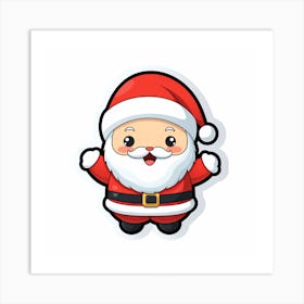 Santa Claus 16 Art Print