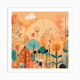 Garden In The Sky Art Print