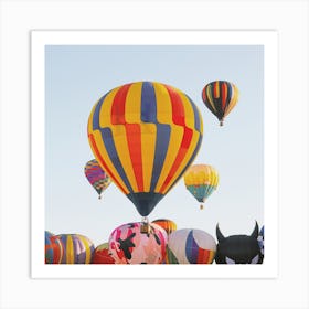 Hot Air Balloon Fest Art Print