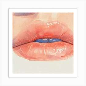 Woman'S Lips Art Print