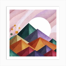 Mountain Landscape 1 Art Print