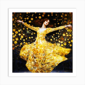 Dancing The Stars - Dance Off Art Print