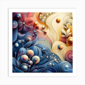 Abstract Painting 234 Art Print