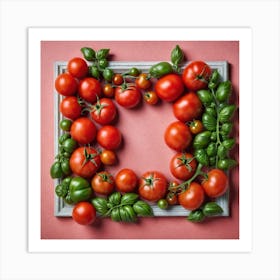 Tomato - Tomato Stock Videos & Royalty-Free Footage Art Print