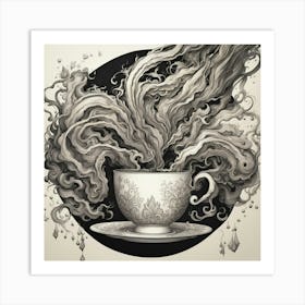 Tea Art 79 Art Print