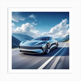 Fast Car Art Print