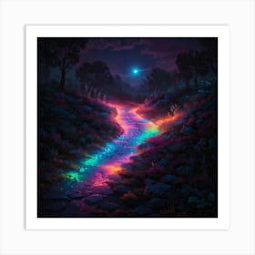 Rainbow Path 1 Art Print