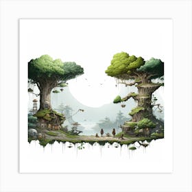 Tree Forest Art Print