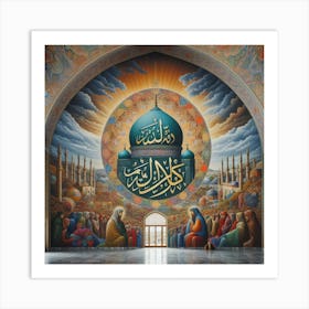 Islamic Mosque 2 Art Print