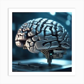 Artificial Intelligence Stock Photos & Royalty-Free Footage 3 Art Print