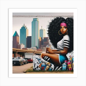 Street Art Art Print