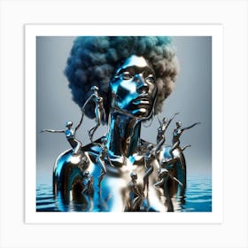 Afro-Futurism 8 Art Print