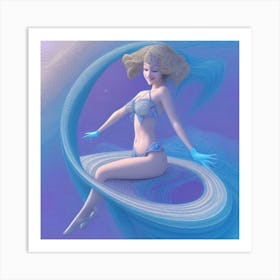 Mermaid 1 Art Print