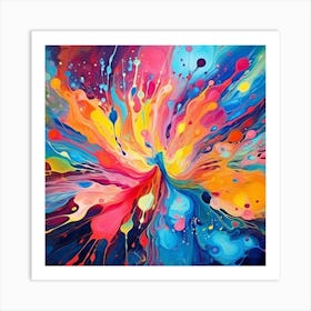 Abstract Painting 6 Art Print