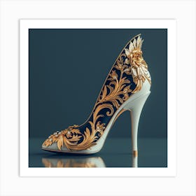 High Heeled Shoe 1 Art Print