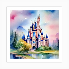 Cinderella Castle 39 Art Print