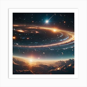 Synthesis Of The Galaxy 2 Art Print
