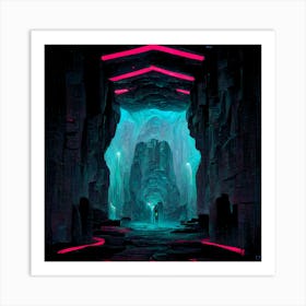 Cyberpunk 7 Art Print