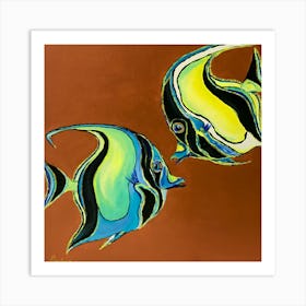 Angelfish Art Print