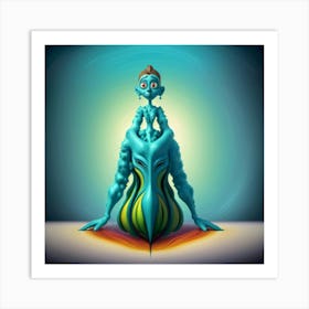 Yogi Buddha Art Print