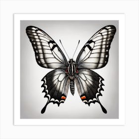 A Butter Fly 0 Art Print