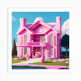 Barbie Dream House (209) Art Print