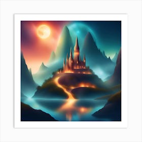 Beautiful Castle Art Print