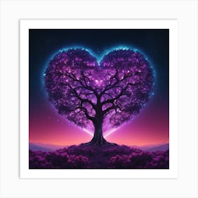 Heart Tree 15 Art Print